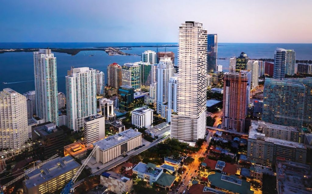 Brickell Flatiron in South Miami